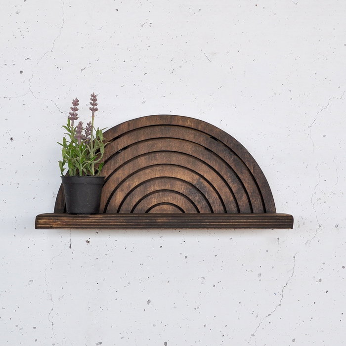 Hanah Home Raf295 Estantería Decorativa de Madera Hanah Home Raf295 Estantería Decorativa de Madera